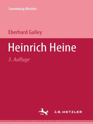 cover image of Heinrich Heine